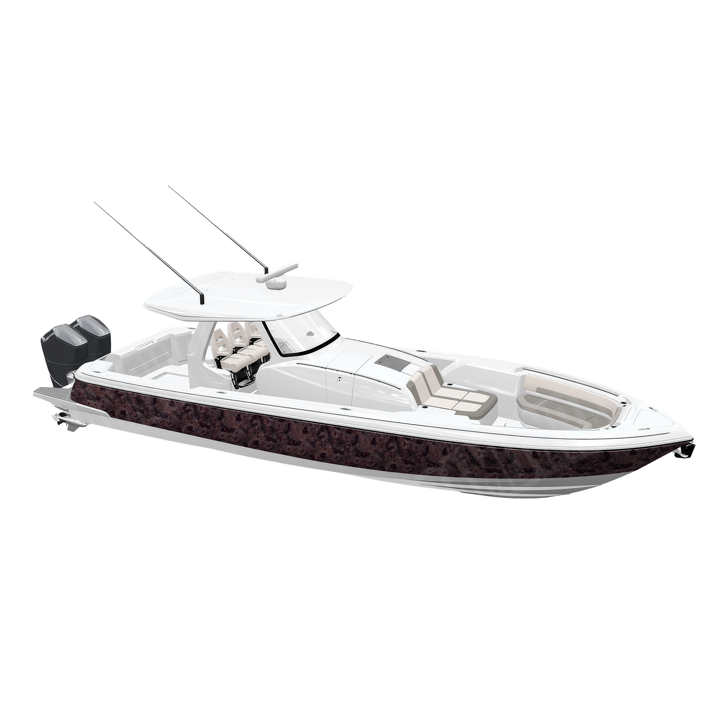 Toadaflage Rotten Camo Boat Vinyl Wrap