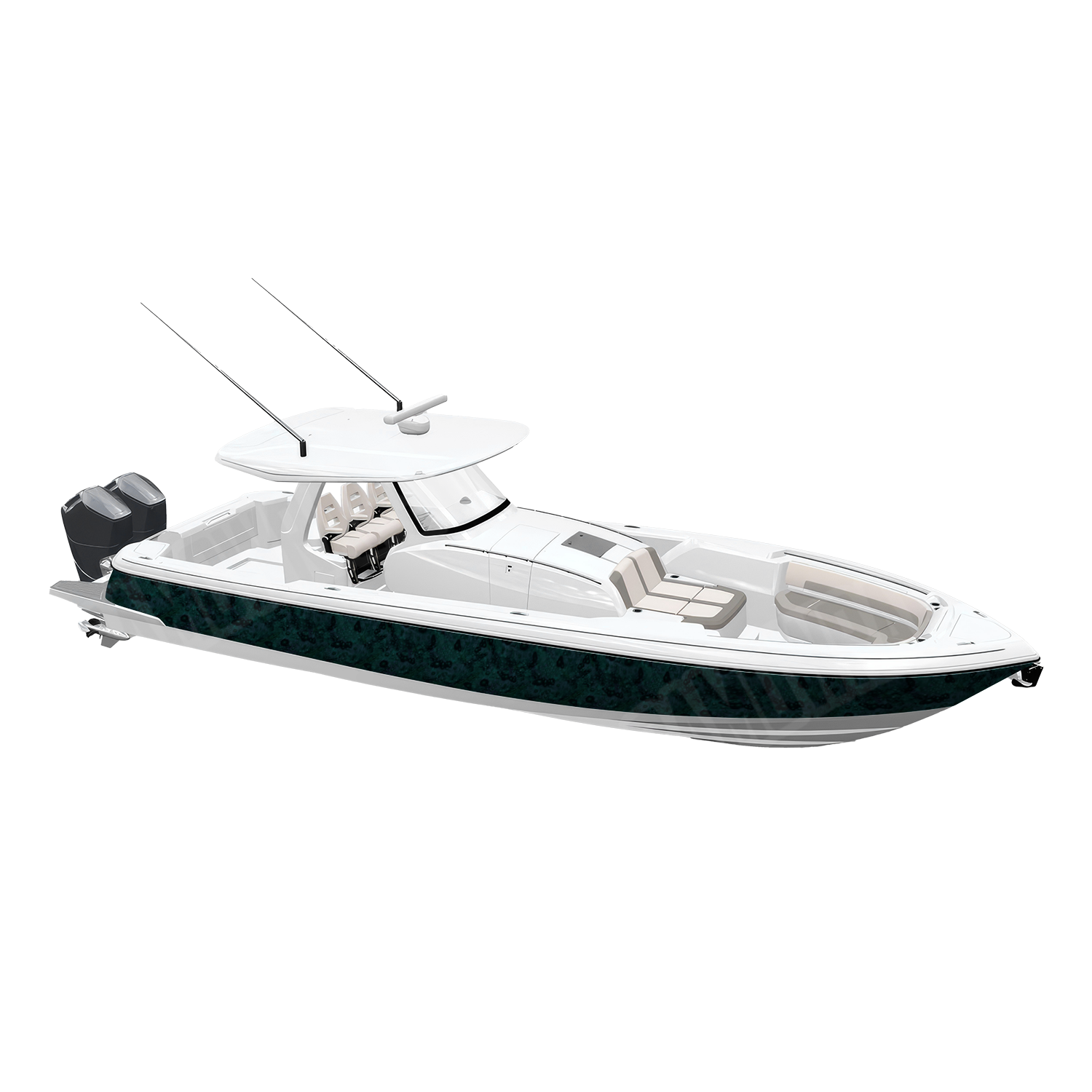 Toadaflage Swamp Monster Camo Boat Vinyl Wrap