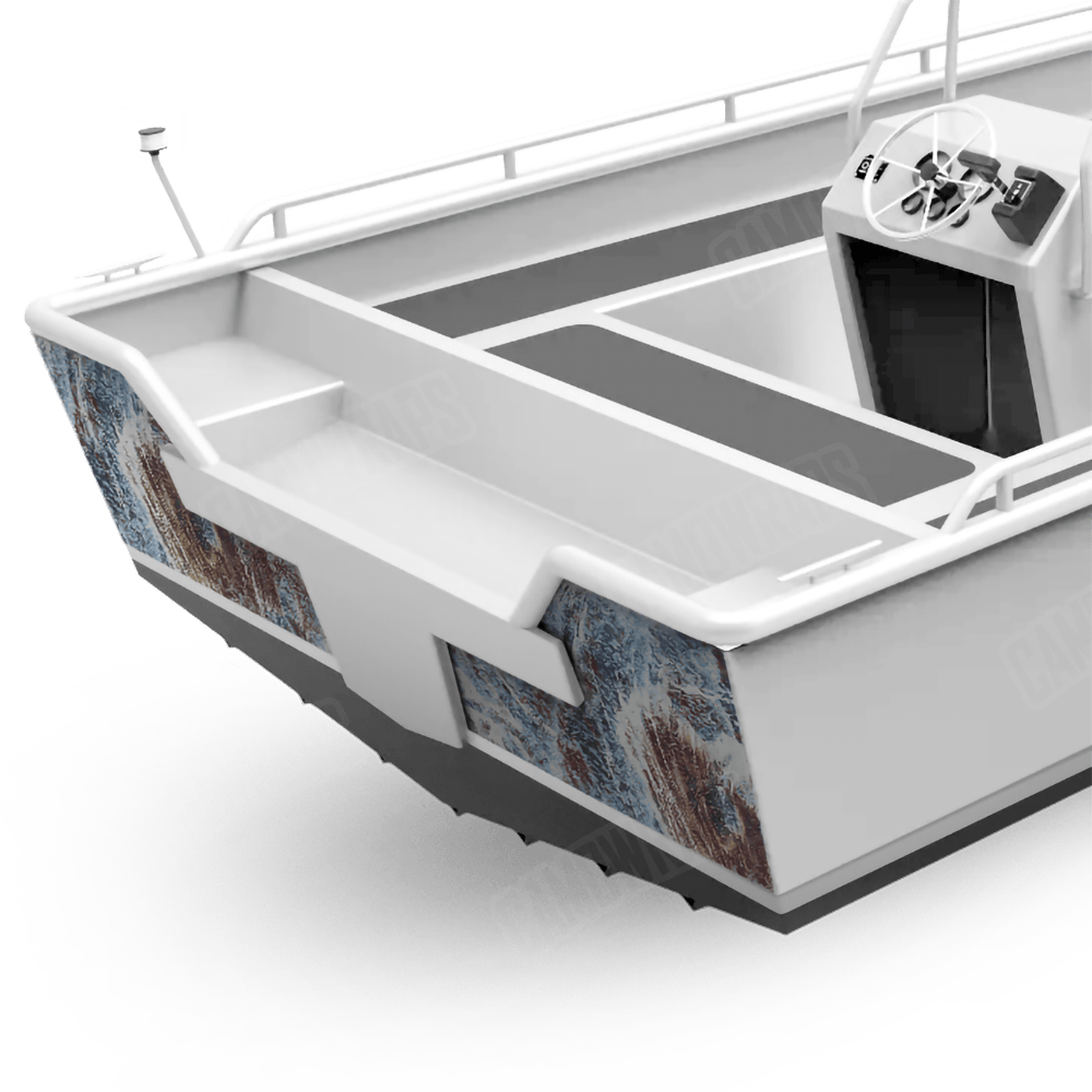 Realtree Aspect Original Fishing Boat Transom Camo Vinyl Wrap