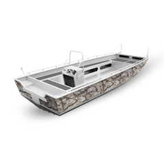 Kryptek Obskura Driftwood Boat Camo Vinyl Wrap