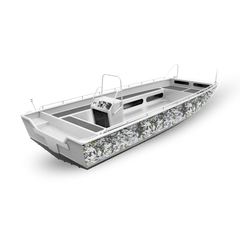 RELV X1 Timber Wolf Boat Vinyl Wrap