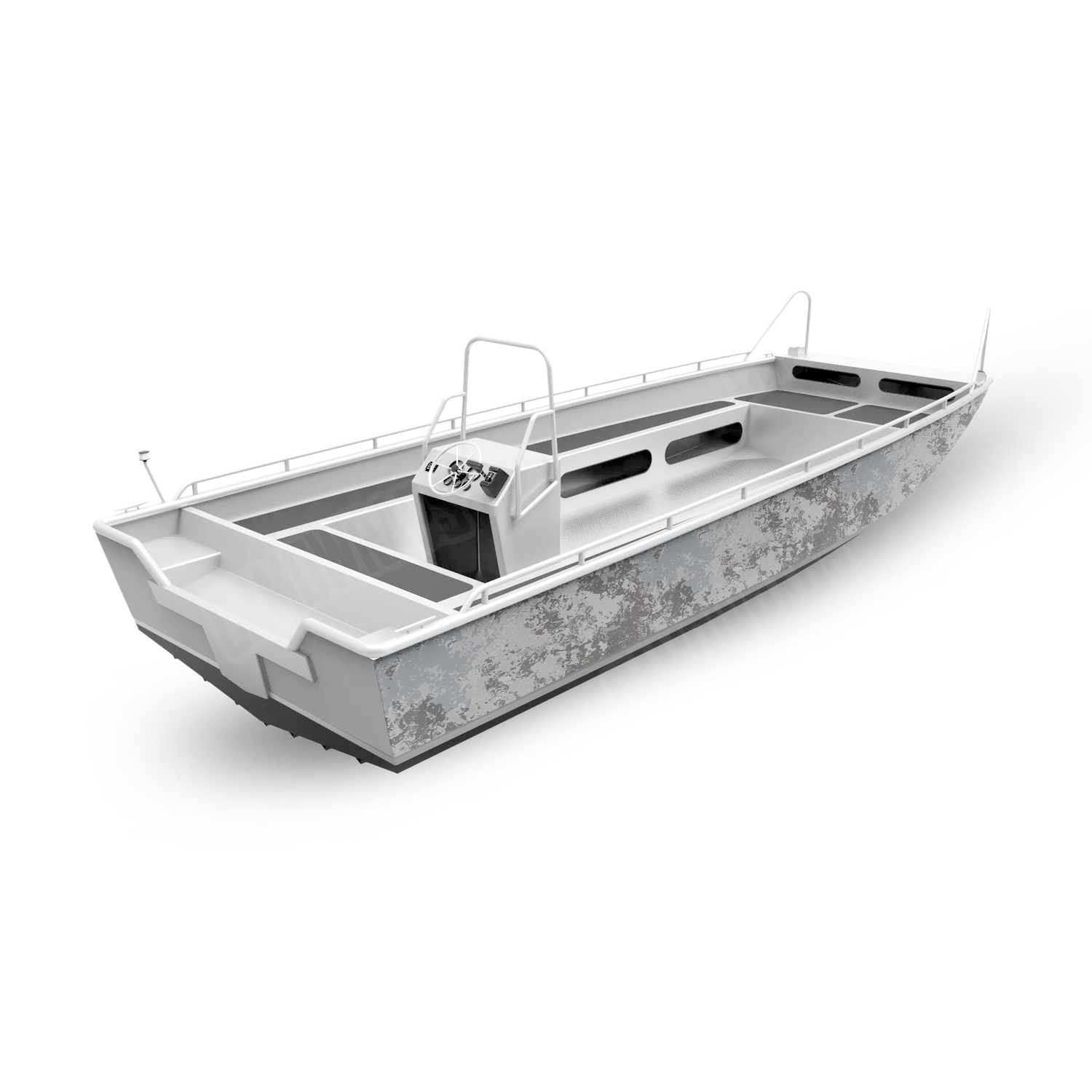 Veil Ops Polar Boat Vinyl Wrap