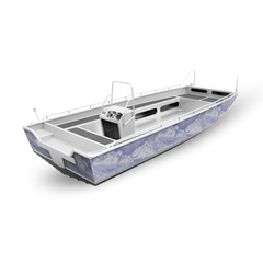 Realtree XTREME Barley Purple Boat Camo Vinyl Wrap