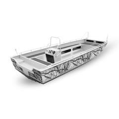 Substrate Snow Stalker Boat Camo Vinyl Wrap