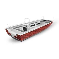 Toadaflage Magma Boat Camo Vinyl Wrap