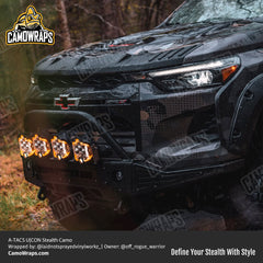 a tacs ucon truck wrap