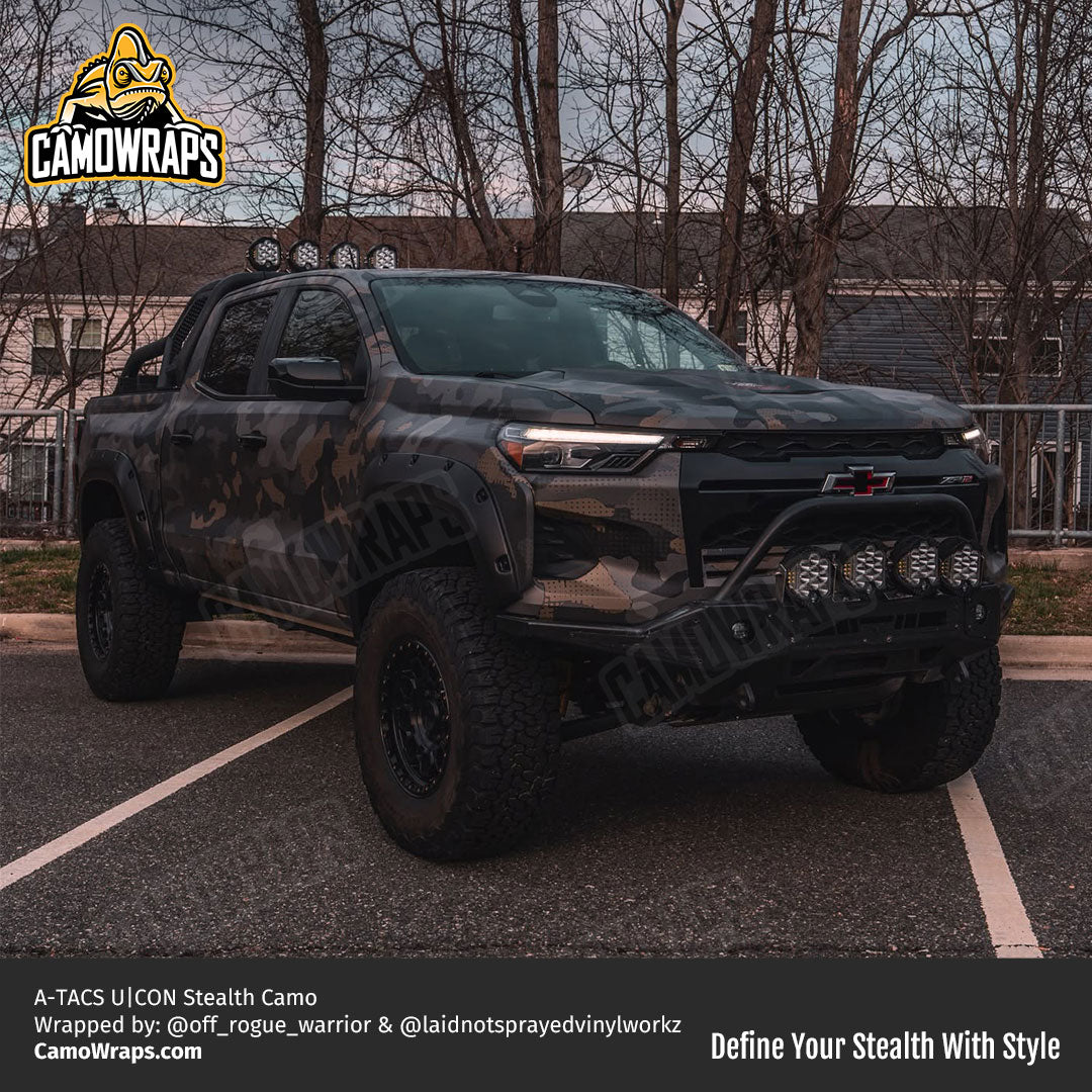 a tacs ucon truck wrap