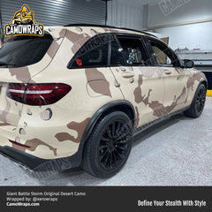 desert camo suv wrap