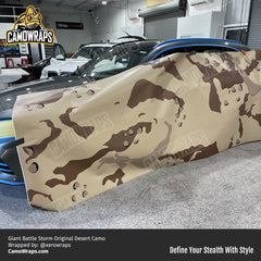 desert camo car wrap