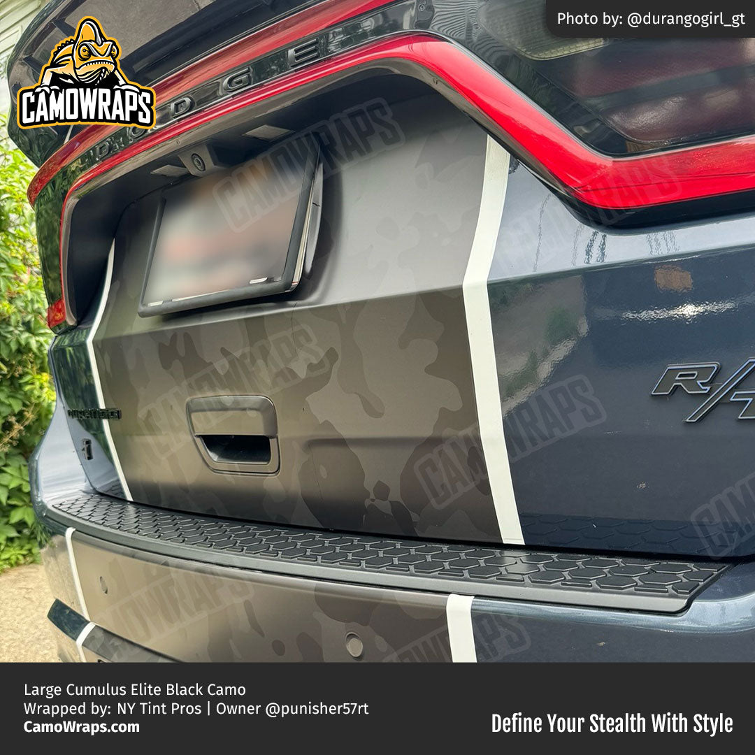 black camo accent wrap