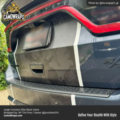 black camo accent wrap
