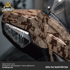 digital desert camo can am wrap