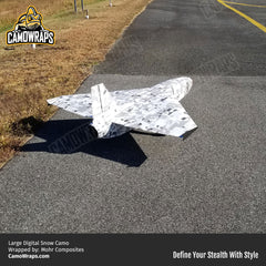 Digital Snow Model Plane Wrap