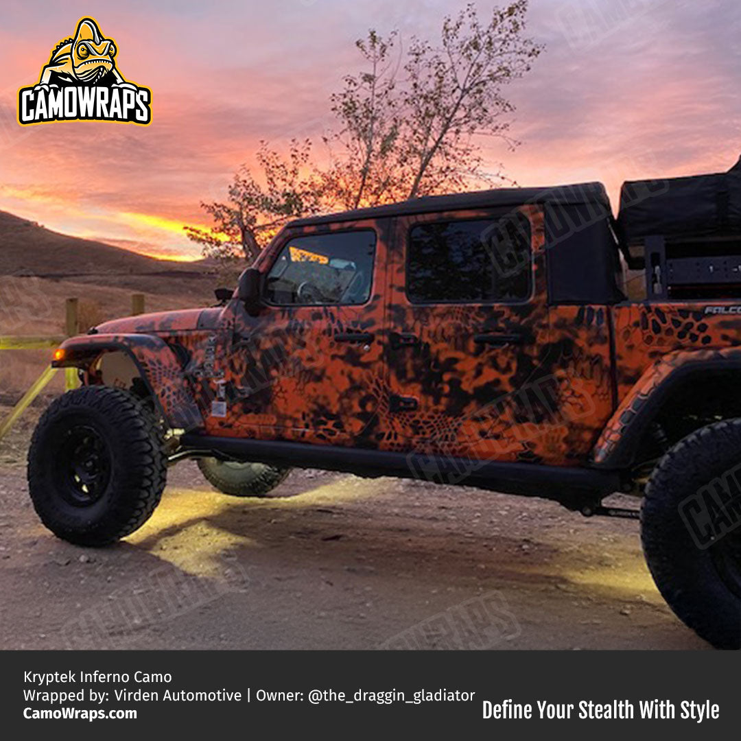 Kryptek Inferno Camo Vinyl Wrap | CamoWraps – Camo Wraps
