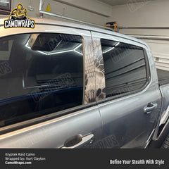 kryptek raid truck wrap