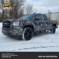 kryptek typhon truck wrap