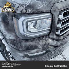 kryptek typhon truck wrap