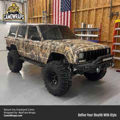 nature camo jeep wrap
