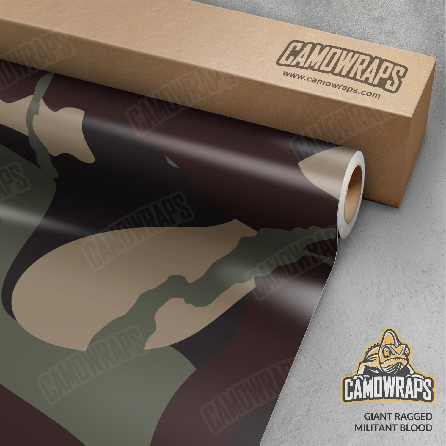 Giant Ragged Militant Blood Camo Vinyl Wrap