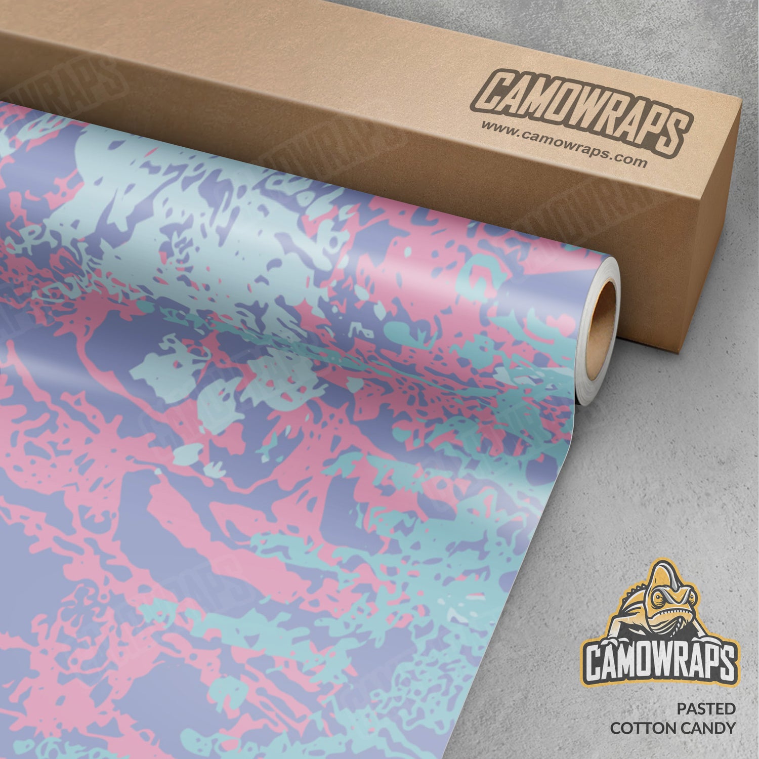 Pasted Cotton Candy Camo Vinyl Wrap