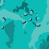 AK-47 Battle Storm Elite Tiffany Blue Camo Gun Skin Vinyl Wrap