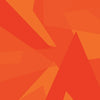 Shattered Elite Orange Camo Tailgate Vinyl Wrap