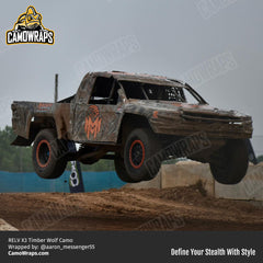 relv camo truck wrap