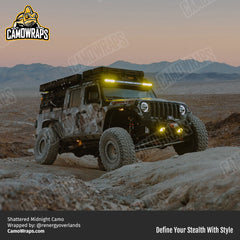 shattered camo jeep wrap