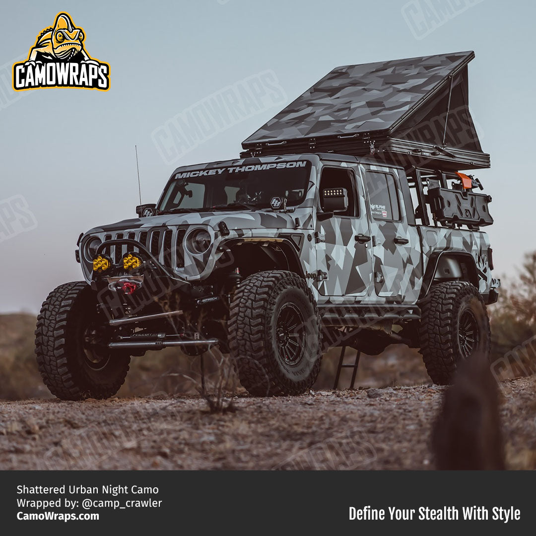 shattered camo jeep wrap
