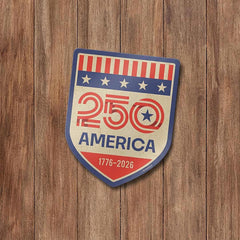 America 250 Decal - Patriotic 250th Anniversary Vinyl Sticker