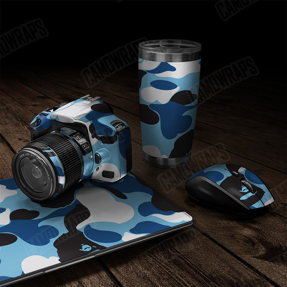 Bape Baby Blue Gear Skin Vinyl Wrap