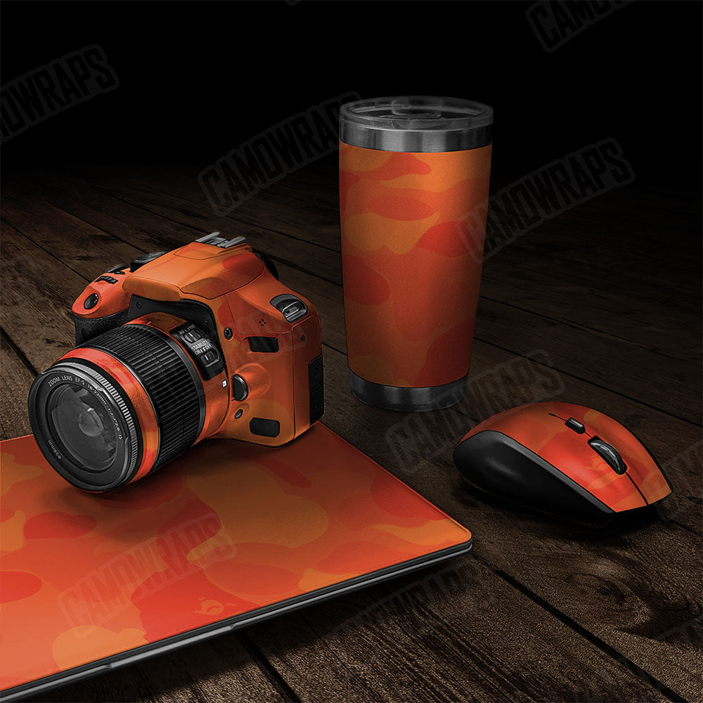 Bape Elite Orange Gear Skin Vinyl Wrap