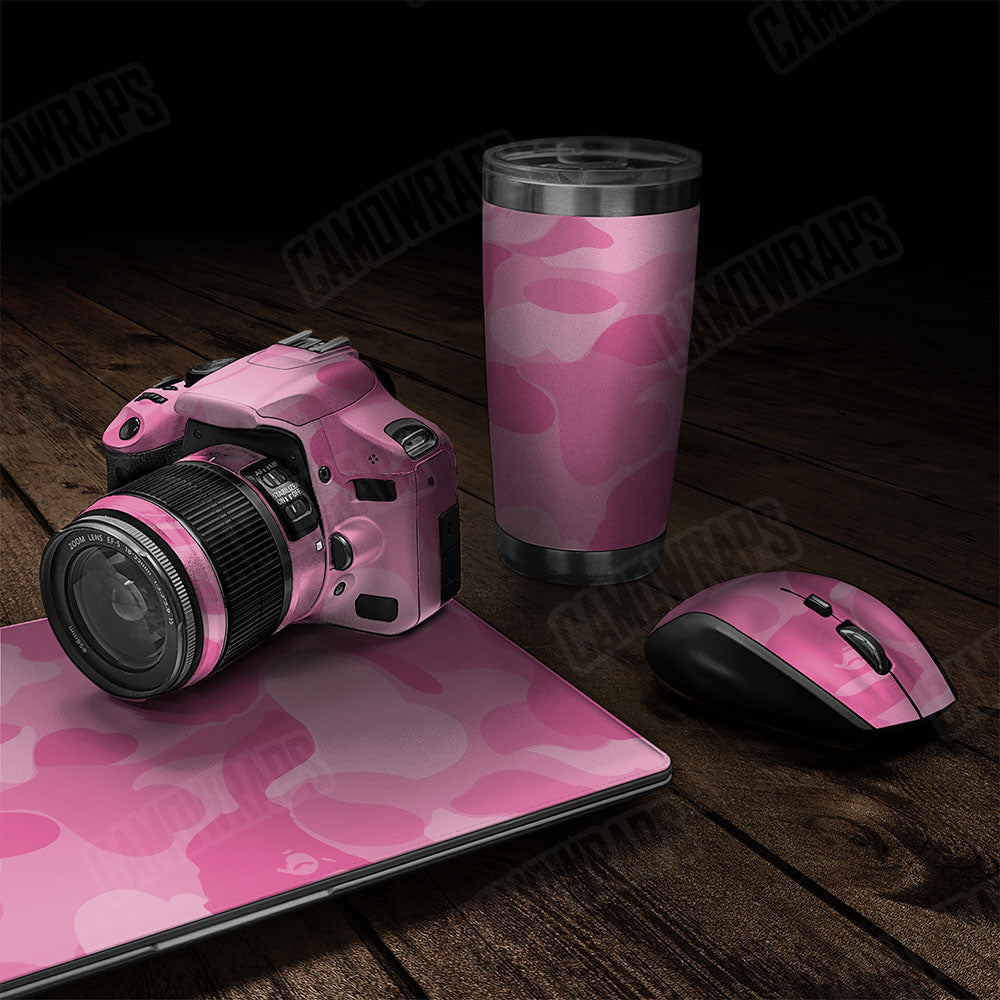 Bape Elite Pink Gear Skin Vinyl Wrap