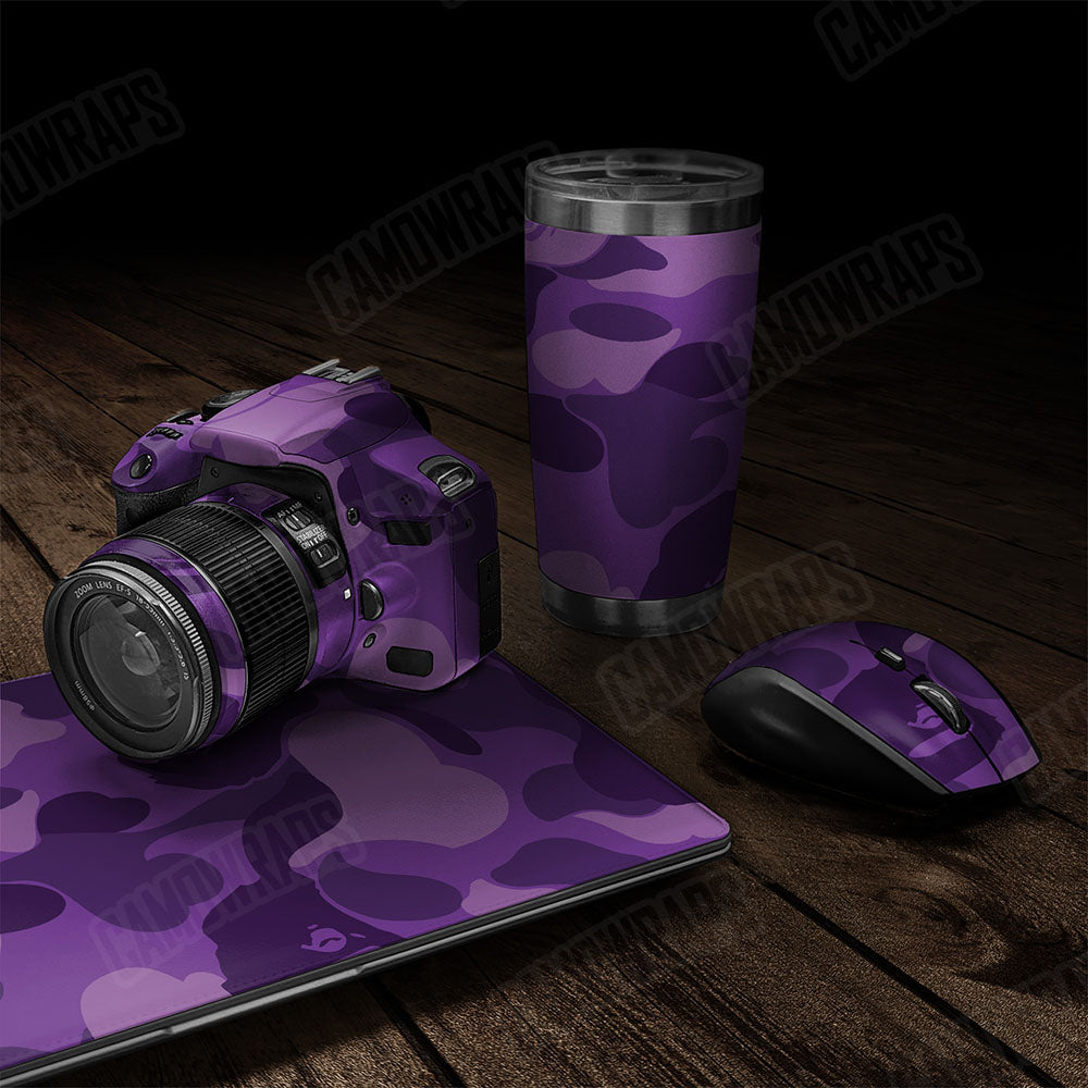 Bape Elite Purple Gear Skin Vinyl Wrap