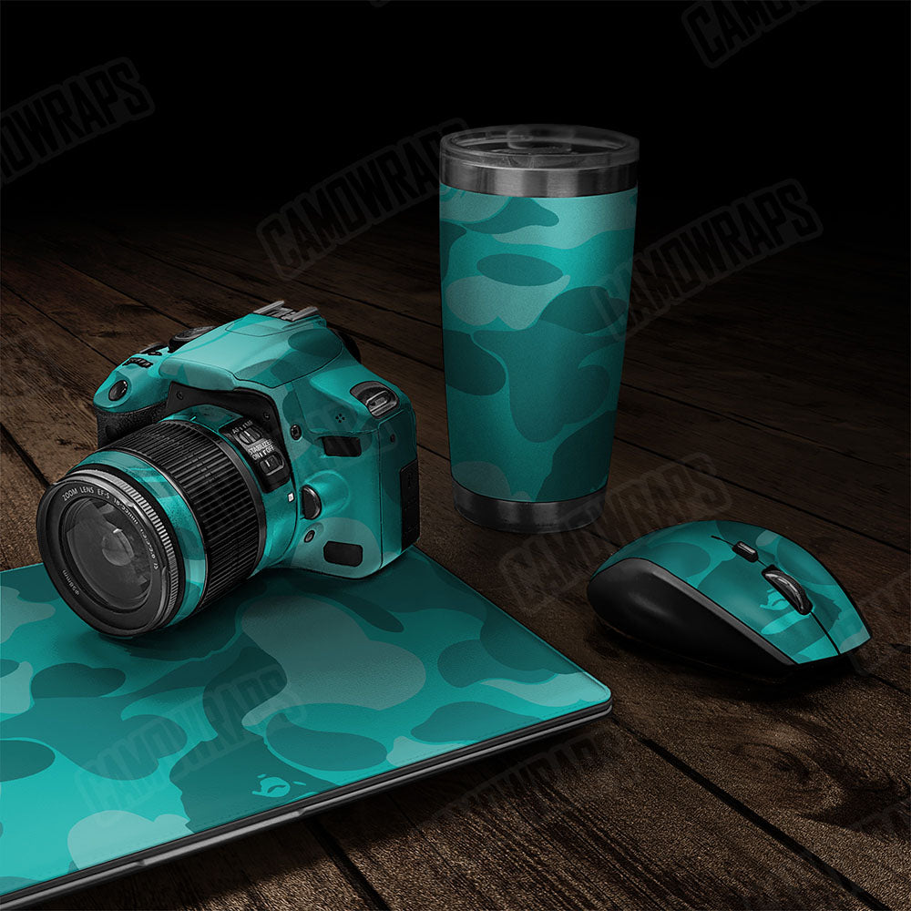 Bape Elite Tiffany Blue Gear Skin Vinyl Wrap