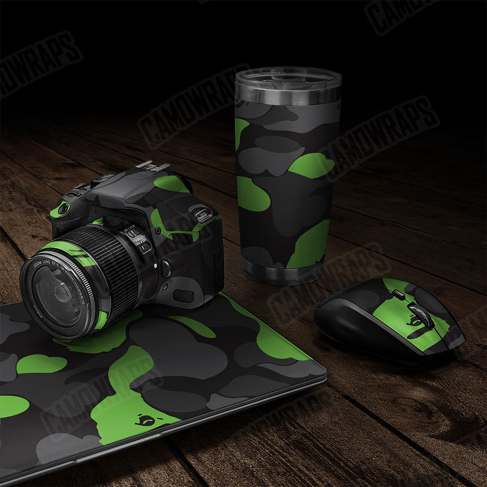 Bape Metro Green Gear Skin Vinyl Wrap