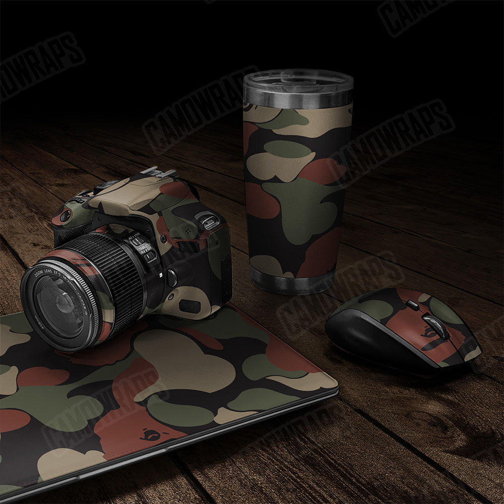 Bape Militant Copper Gear Skin Vinyl Wrap