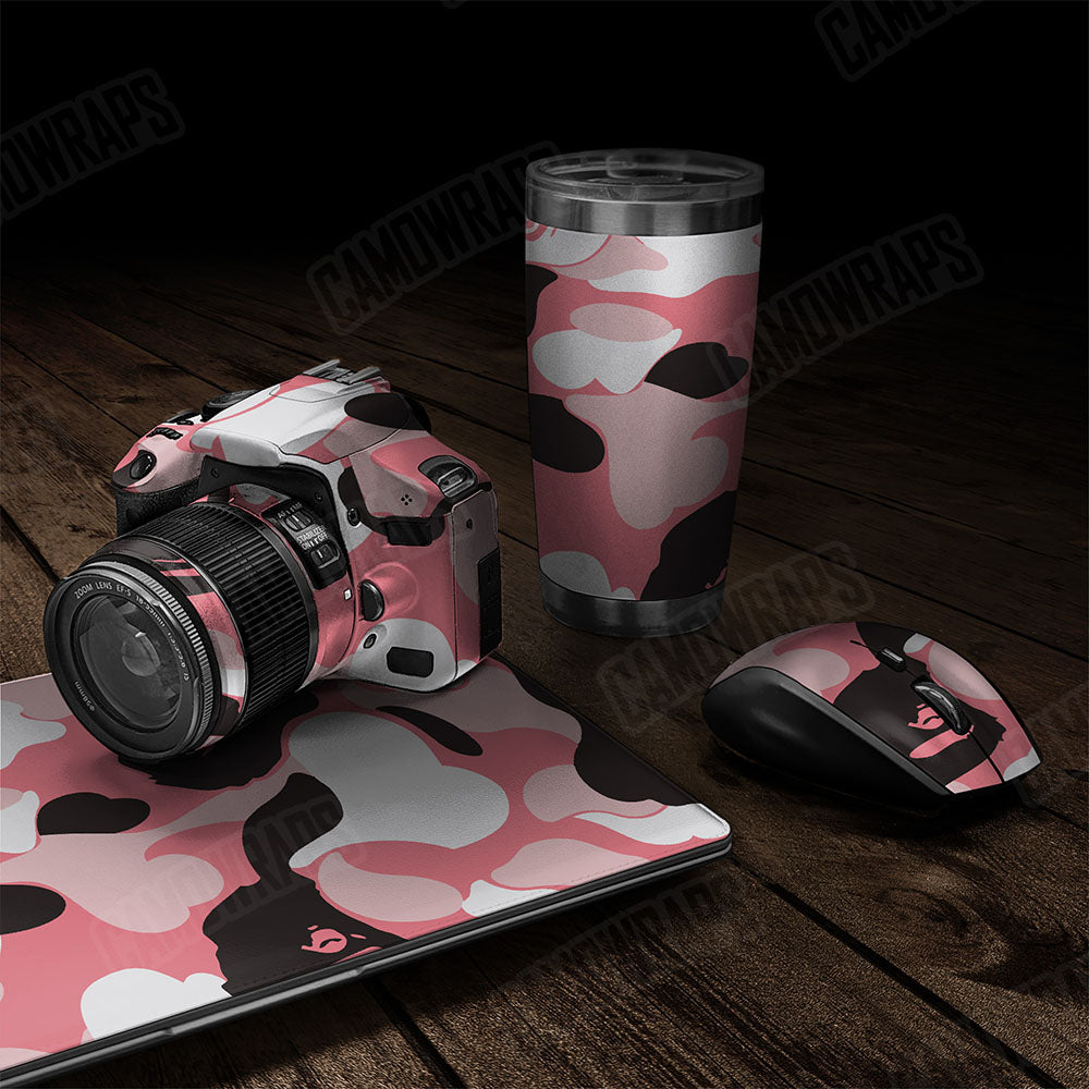 Bape Pink Gear Skin Vinyl Wrap