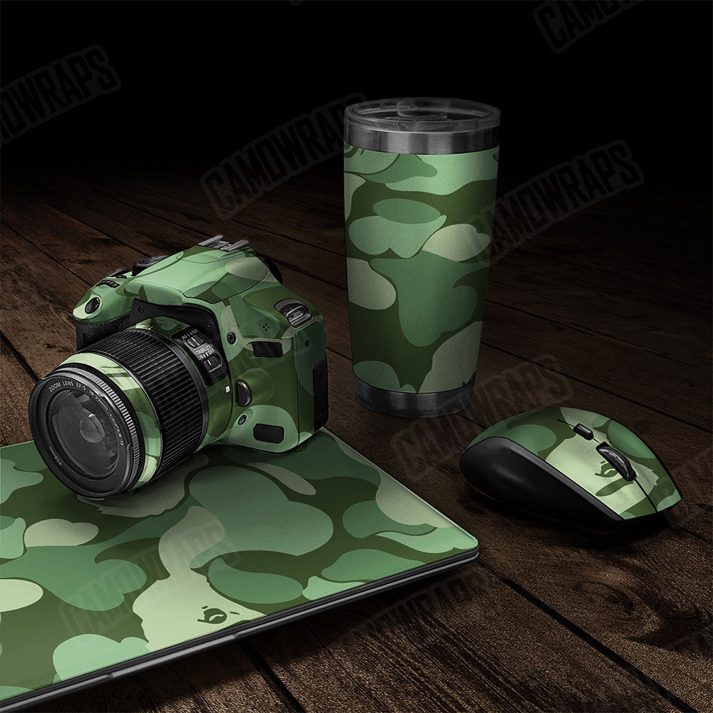 Bape Pistachio Gear Skin Vinyl Wrap
