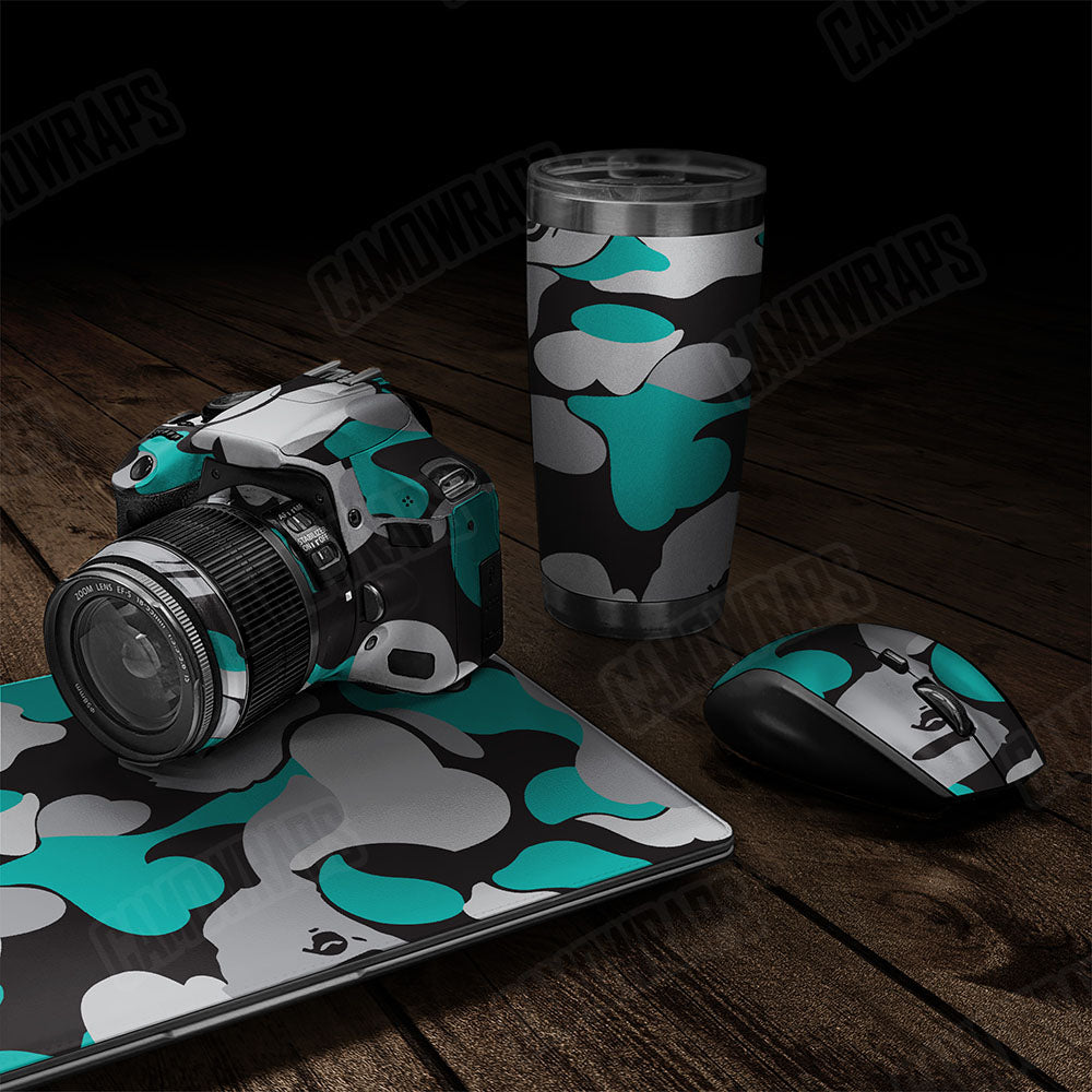 Bape Tiffany Blue Tiger Gear Skin Vinyl Wrap