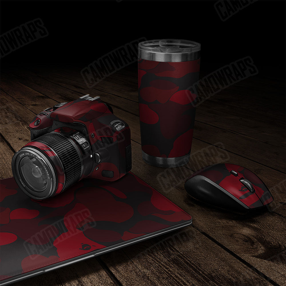 Bape Vampire Red Gear Skin Vinyl Wrap