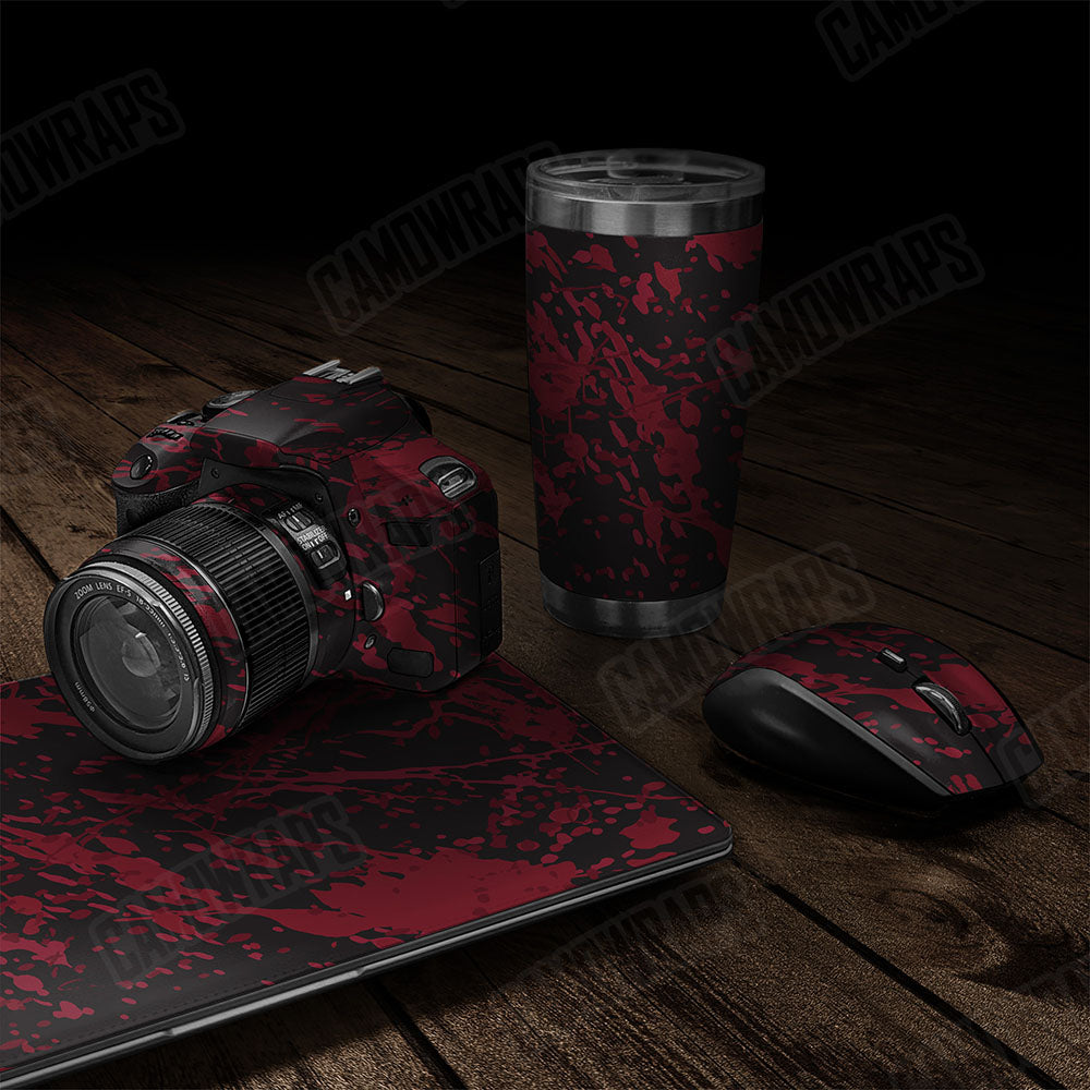 Bloodbath Black Gear Skin Vinyl Wrap