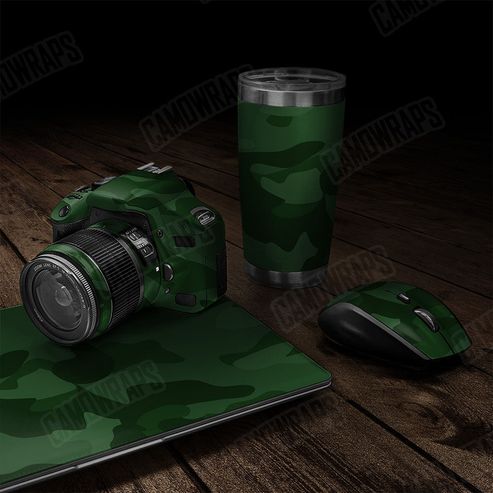 Classic Elite Green Gear Skin Vinyl Wrap