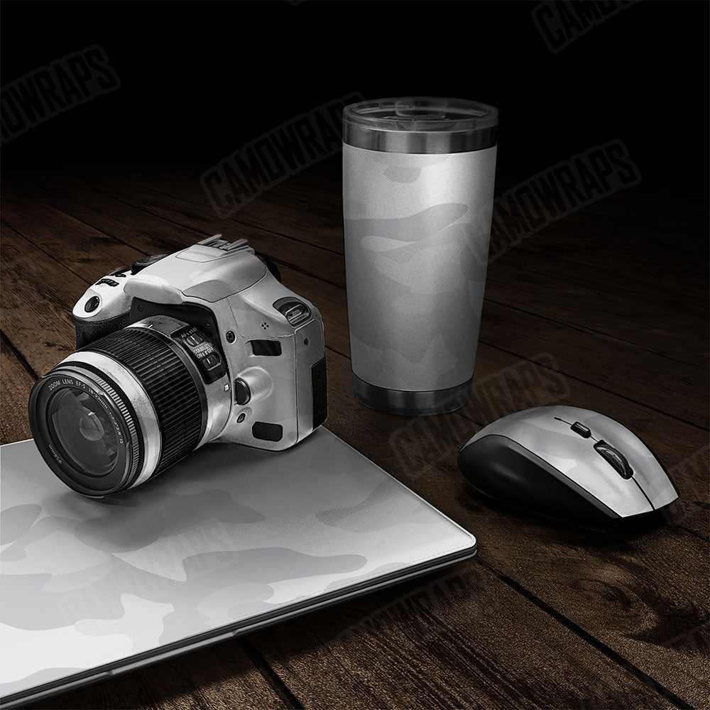 Classic Elite White Gear Skin Vinyl Wrap
