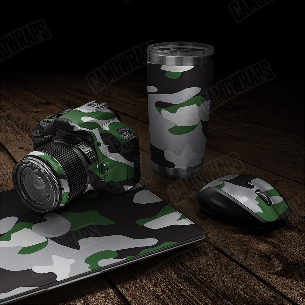 Classic Green Tiger Gear Skin Vinyl Wrap