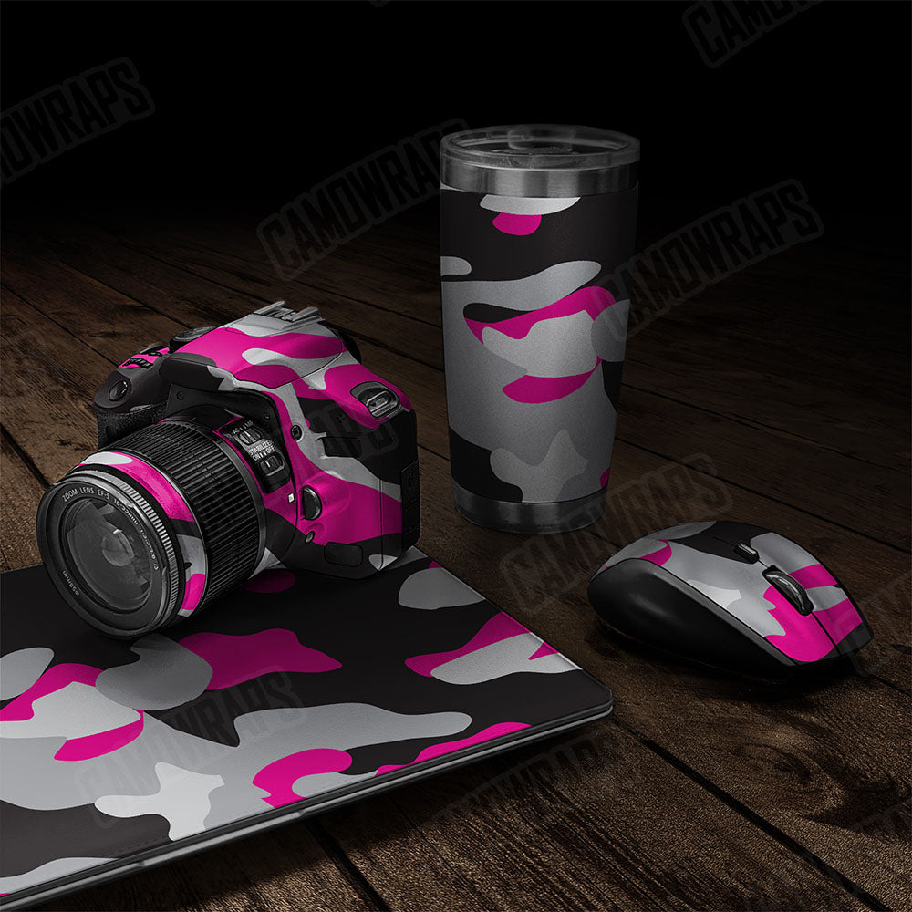 Classic Magenta Tiger Gear Skin Vinyl Wrap