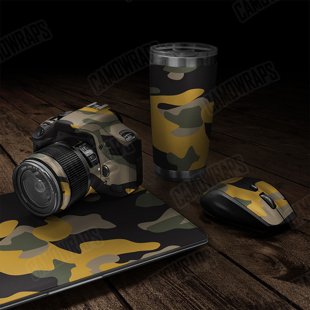 Classic Militant Yellow Gear Skin Vinyl Wrap
