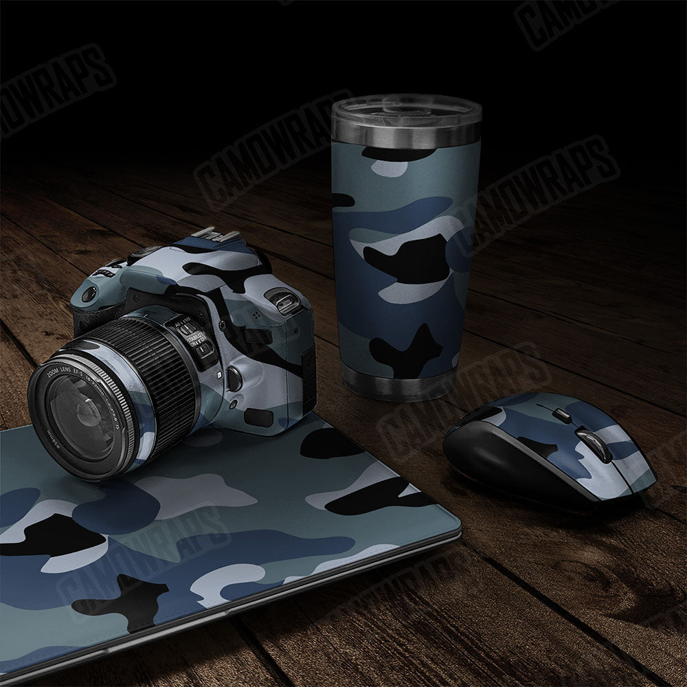 Classic Navy Gear Skin Vinyl Wrap