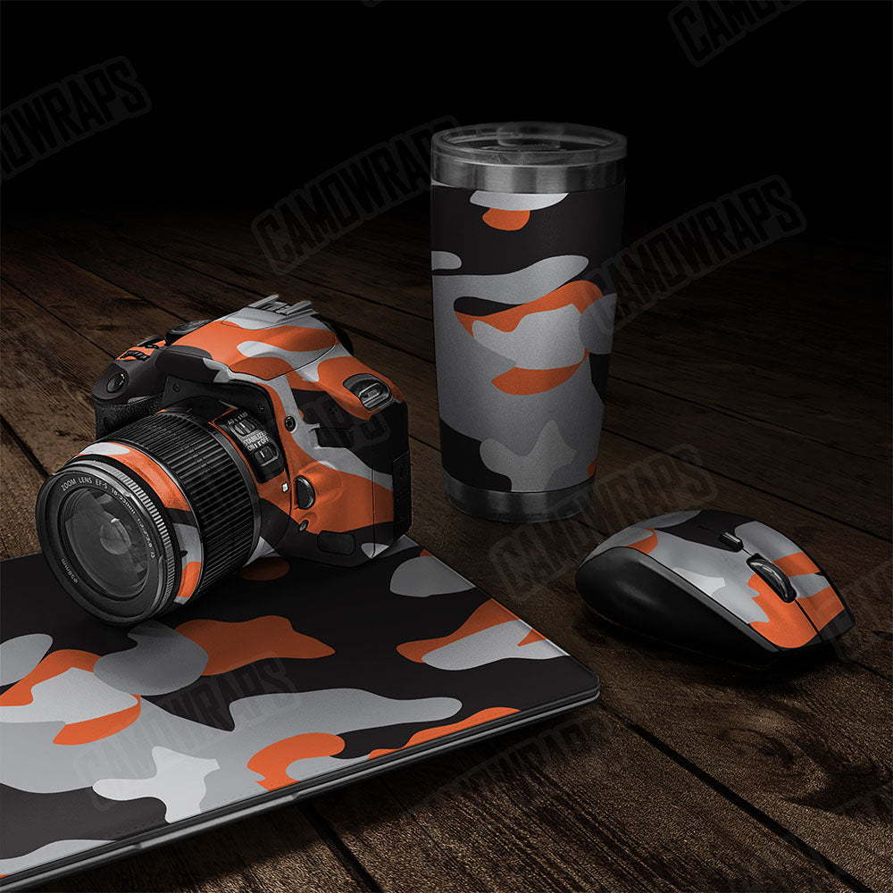 Classic Orange Tiger Gear Skin Vinyl Wrap