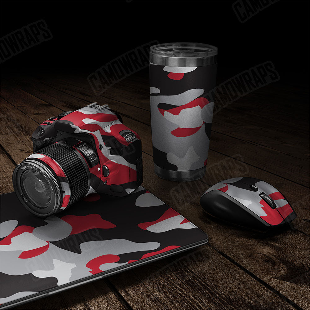 Classic Red Tiger Gear Skin Vinyl Wrap